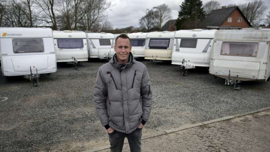 har gjort camping populært: Jespers vogne går som brød | Skive Folkeblad