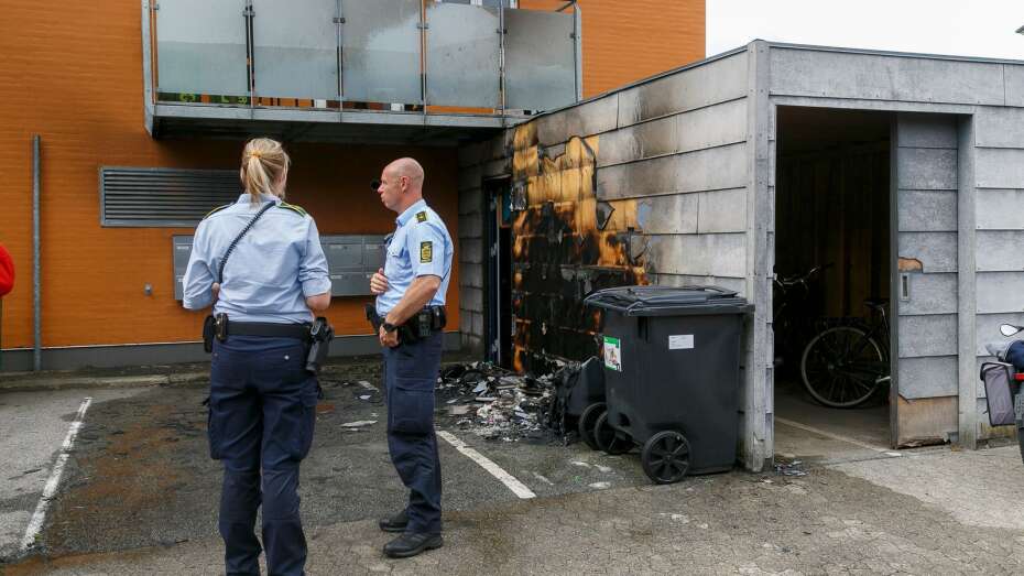 Ild igen: Tredje brand i container på halvanden time Skive Folkeblad