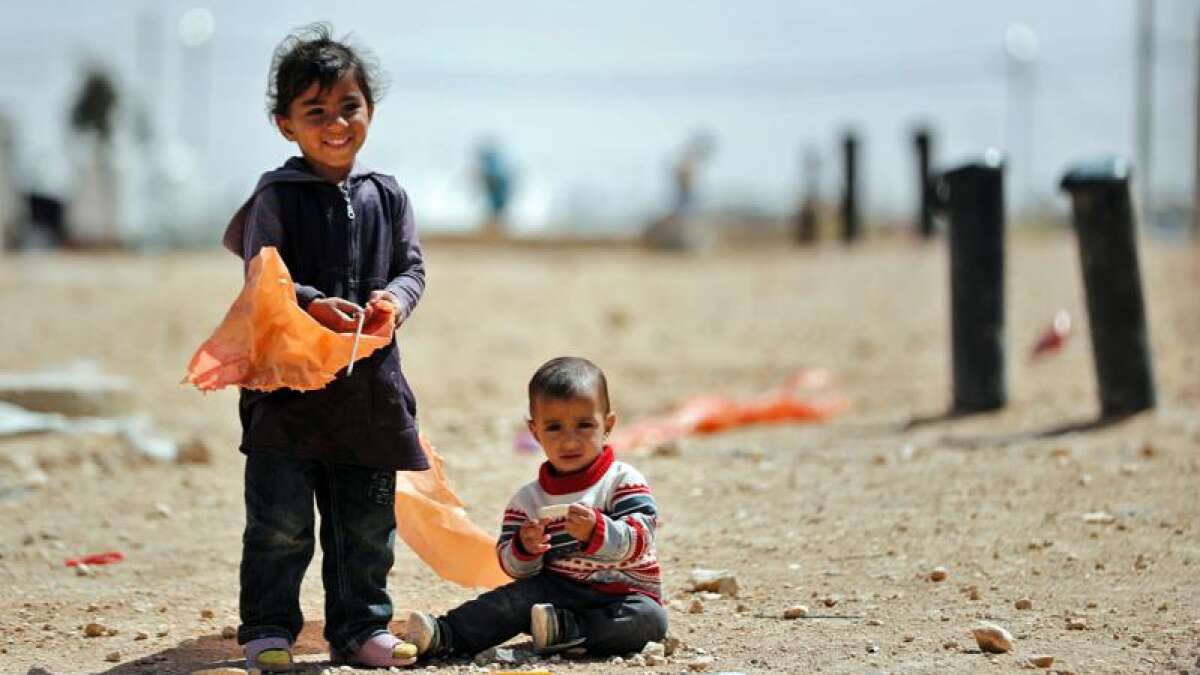 Penge fra u-landskalenderen skal gå syriske børn | Skive Folkeblad