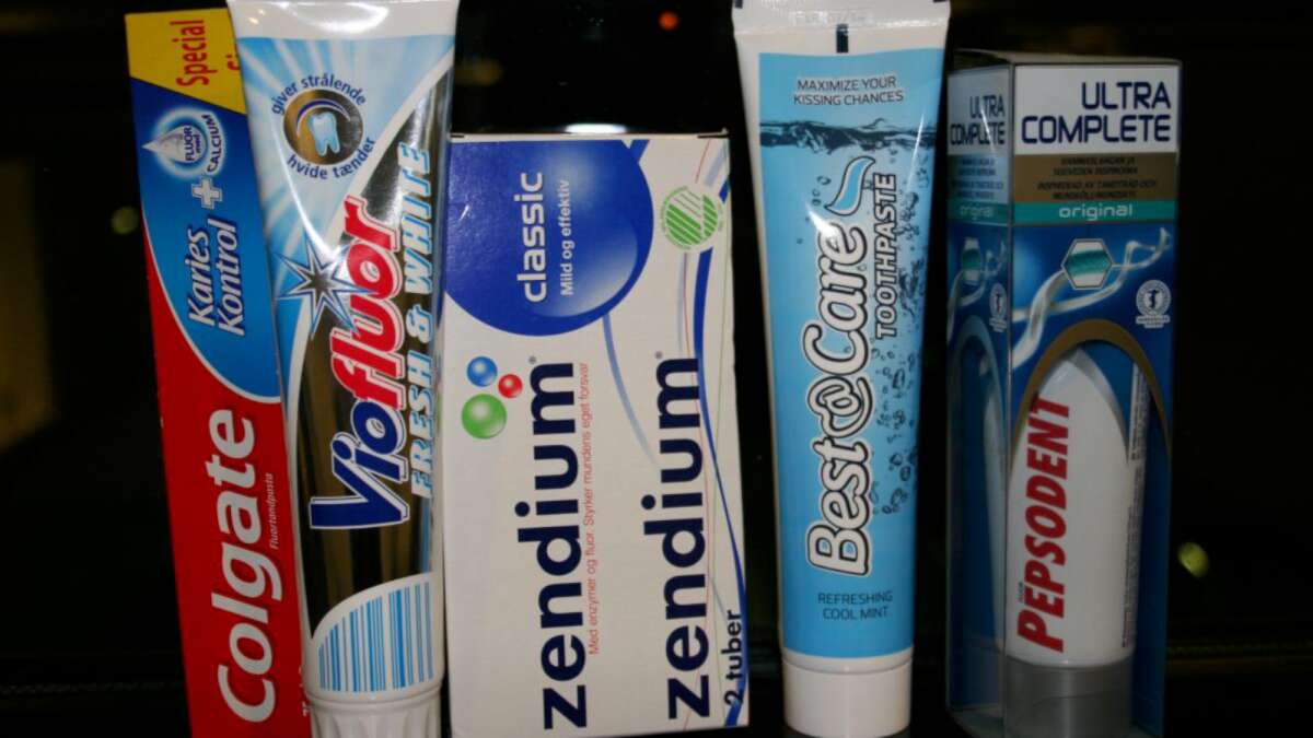 Tandpasta-testens store tabere |