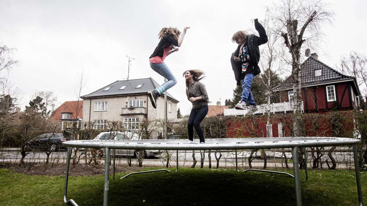Flere er overmodige på trampolinen og pådrager sig | Midtjyllands