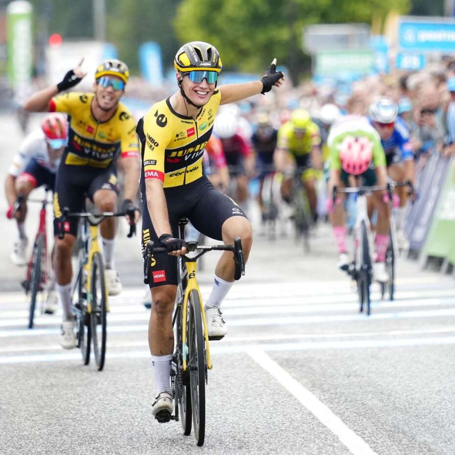 Cykelløb satte Herning på den anden ende: Hollænder vandt på Møllegade Sport Herning