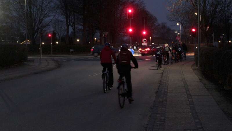 Folkebladets Hver femte lys på cyklen | Herning Folkeblad